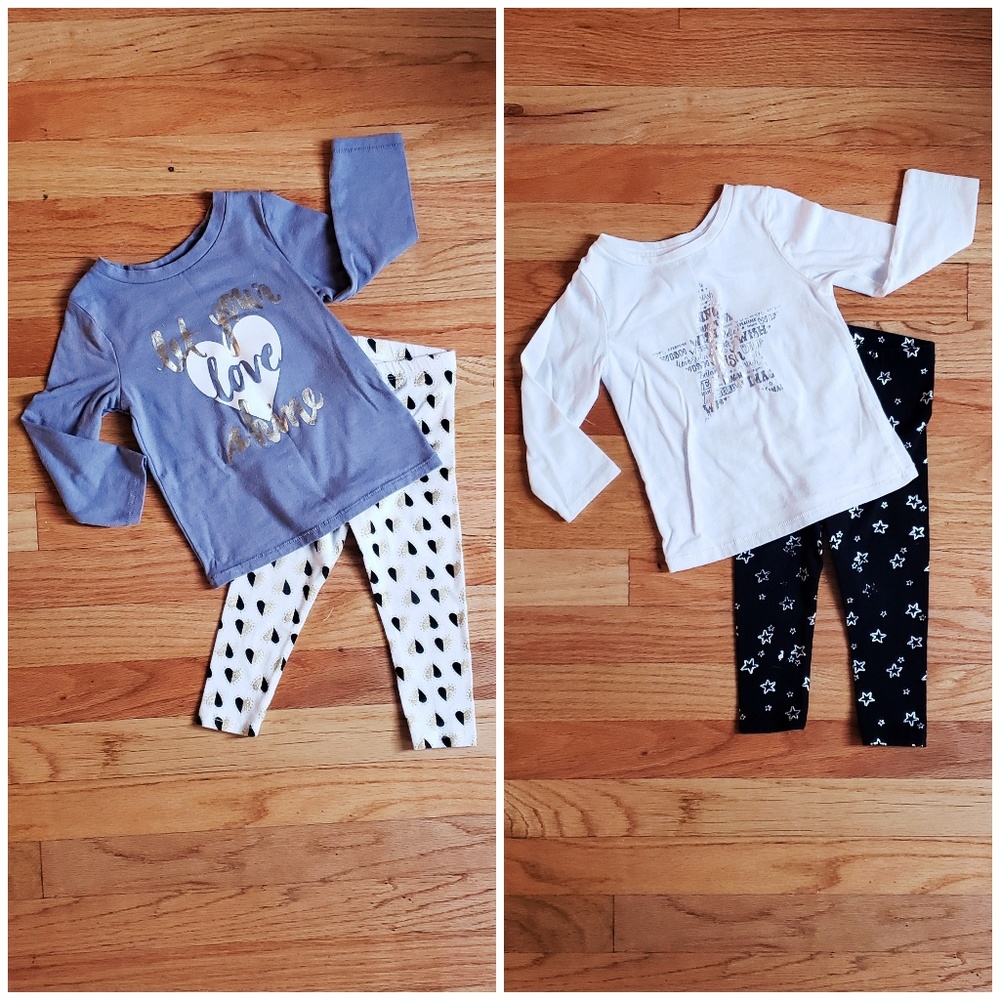 Baby/Toddler Girl Outfits. Size 18 Months